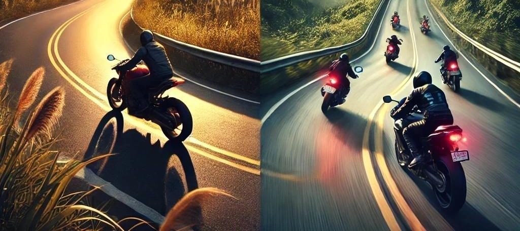 ¿Rodar solo o en grupo? Lo que ganas al compartir la ruta